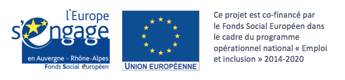 Ce projet est co-financé par le Fonds Social Européen dans le cadre du programme opérationnel national "emploi et inclusion" 2014 - 2020